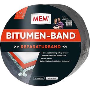 MEM Bitumenband alu, selbstklebend, wasserdicht, 15cm x 10m