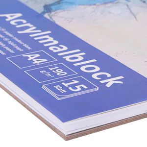 Produktbild für Acrylmalblock Idena 68163, A4