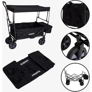 Produktbild für Bollerwagen Arebos 423309, faltbar