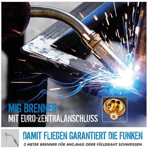 Produktbild für Schweißgerät Güde Uni-Mig 165 SYN