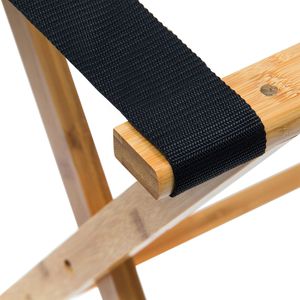 Produktbild für Kofferständer Relaxdays 10019186, braun, aus Bambus