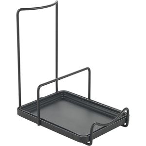 Produktbild für Topfdeckelhalter Metaltex Tokyo LAVA, schwarz, aus Metall