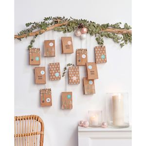 Produktbild für Adventskalender Folia 9396 Nature