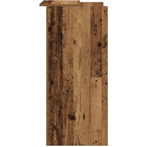 Produktbild für Empfangstheke vidaXL 859022, altholz braun