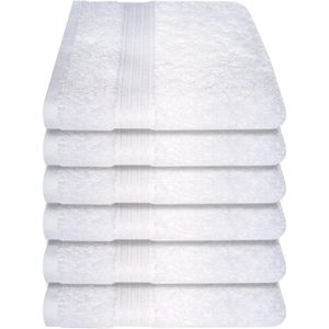 Handtuch Dyckhoff Siena Set, weiß, 30 x 50 cm