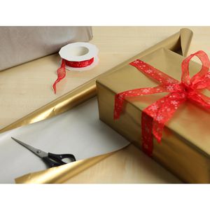 Produktbild für Geschenkband Präsent Trient, rot