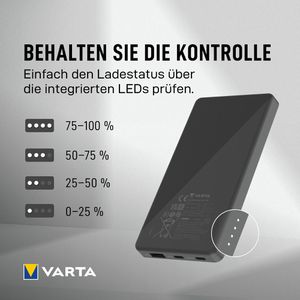 Produktbild für Powerbank Varta Energy 20000, 57978, 20000mAh