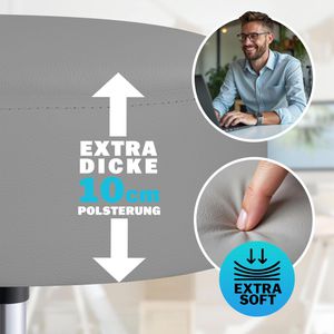 Produktbild für Drehhocker CASARIA 109271