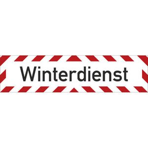 Fahrzeugkennzeichnung SafetyMarking Winterdienst