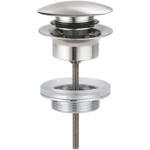 Ablaufgarnitur GROHE mit Klickverschluss 65807DC0, aus Metall