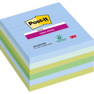 Haftnotizen Post-it Super Sticky Oasis, bunt