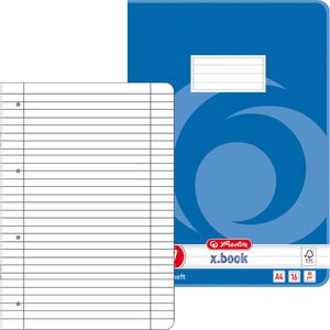 Produktbild für Schulheft Herlitz 3323706 x-book, ab 5. Klasse, A4