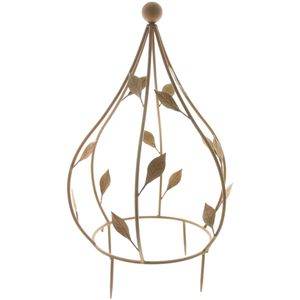 Rankgitter Frank-Flechtwaren 777072 Blätter, braun