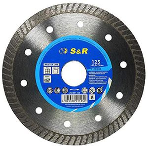 Trennscheibe S&R 252891125, Bohrungs-Ø 22,23 mm