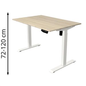 Schreibtisch Kerkmann Move 1, ahorn / weiß