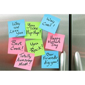 Produktbild für Haftnotizen Info Sticky Notes Cubes, 5654-73, neon