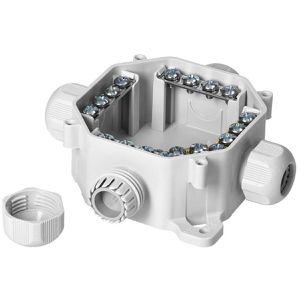 Produktbild für Abzweigdose Orno 6455-11 5 P/2, wasserdicht IP66 für außen