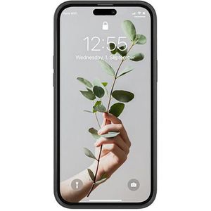 Produktbild für Handyhülle Woodcessories ECO724 Clear Case, schwarz/klar