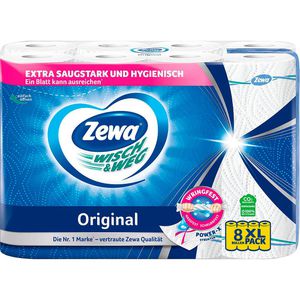 Küchenrollen Zewa Wisch & Weg Original, 2-lagig