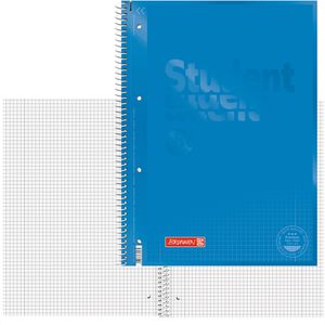 Collegeblock Brunnen Student azur, 1067928133, A4