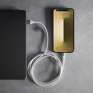 Produktbild für Ladekabel Intenso A315L, weiß, 1,5m