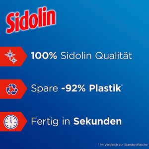 Produktbild für Glasreiniger Sidolin Mix&amp;Clean Cristal, Konzentrat