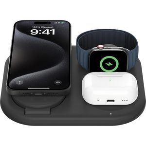 Produktbild für Ladestation Belkin BoostCharge einklappbar 3in1