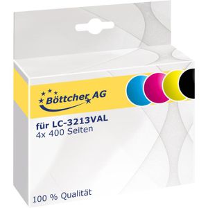 Produktbild für Tinte Böttcher-AG für Brother LC-3213VAL Value Pack