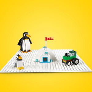 Produktbild für Grundplatte LEGO Classic 11026, weiß