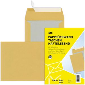Versandtaschen Mailmedia braun, C5