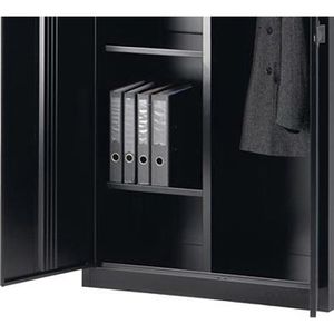 Produktbild für Mehrzweckschrank Bisley E782AAG-645, abschließbar, schwarz