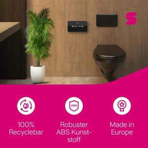 Produktbild für Toilettenpapierspender Satino Hyginity Centerfeed, 333415, CF2