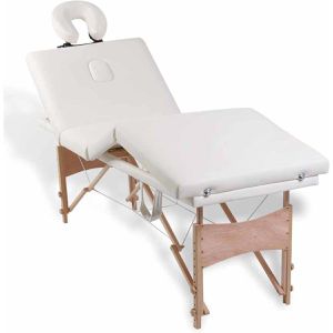 Produktbild für Massageliege vidaXL Massagetisch, aus Holz, klappbar