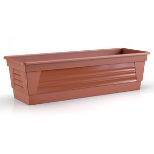 Blumenkasten Plastard Milano 80, terrakotta