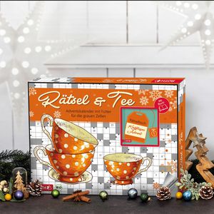 Produktbild für Adventskalender Roth 80686, Rätsel &amp; Tee