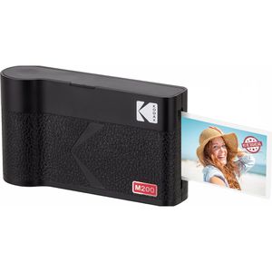Fotodrucker Kodak Mini 2, schwarz, 5,3 x 8,6 cm