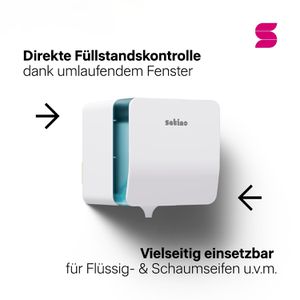 Produktbild für Handtuchspender Satino Hyginity Plus, 333416, CF1