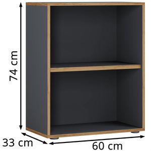 Produktbild für Aktenregal VCM Salia 920709, aus Holz