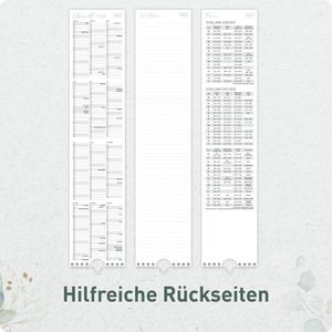 Produktbild für Streifenkalender Häfft 11399-4, Blattgold