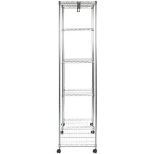 Produktbild für Garderobenständer Haku-Möbel Manni, silber