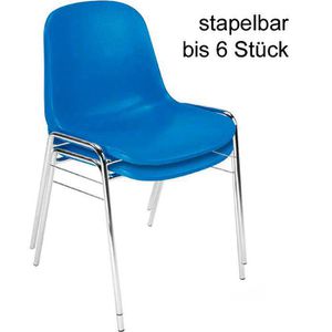 Produktbild für Besucherstuhl Nowy-Styl Beta chrom, stapelbar