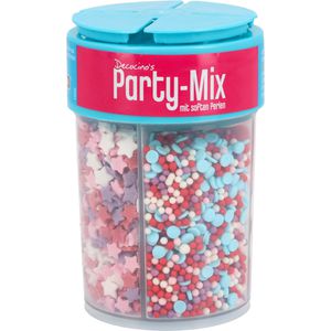 Produktbild für Zuckerstreusel Decocino Party-Mix, im 4 Kammer-Streuer