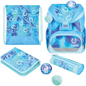 Schulranzen Herlitz UltraLight XL Plus Lucky Horse, 4-teilig