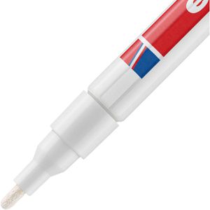 Produktbild für Lackmarker Edding 751, wasserfest &amp; permanent, weiß