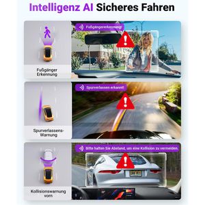 Produktbild für Dashcam Vantrue Sonnet 1 Pro Max, Auto