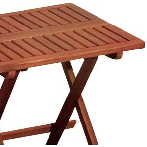 Produktbild für Beistelltisch Garden-Pleasure LA, braun, aus Massivholz