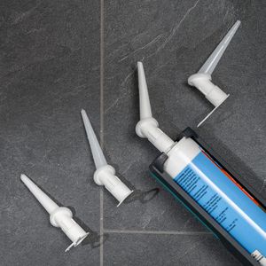 Produktbild für Kartuschenspitze Wolfcraft 4366000, transparent