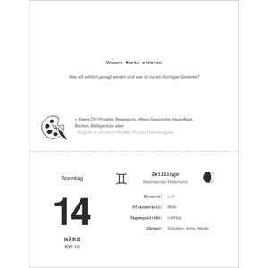 Produktbild für Mondkalender Dumont 197001, Einfach mit dem Mond, Jahr 2027