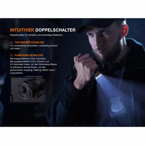 Produktbild für Taschenlampe Fenix TK05R, LED, aufladbar