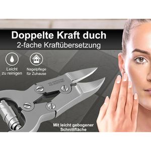 Produktbild für Nagelzange InstrumenteNRW NZ-CK-198, Profi, aus Edelstahl